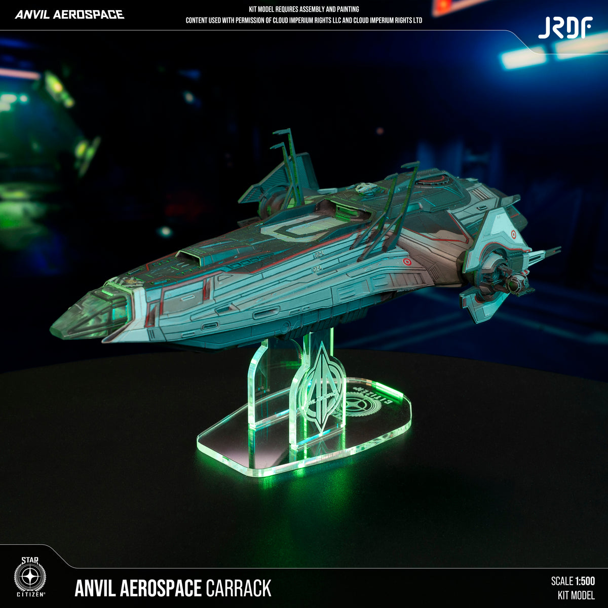 Carrack Kit Model (1:500) – JRDF