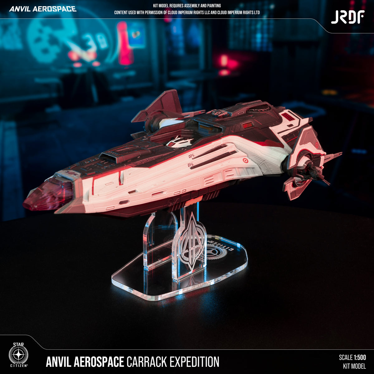 Car Rack Ship Kit Carrack Expedition Kit Model (1:500) – JRDF