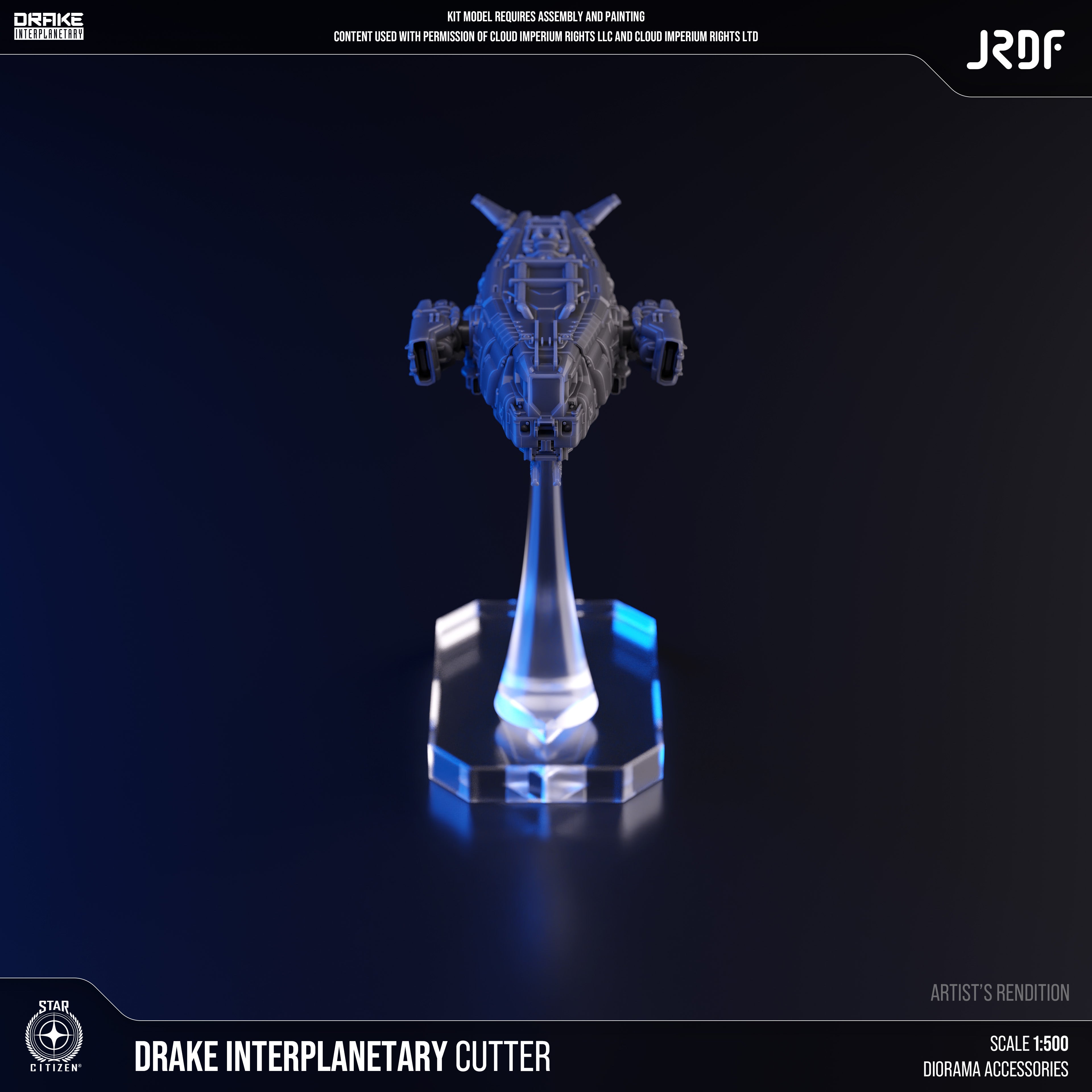 Cutter Diorama Kit (1:500) – JRDF