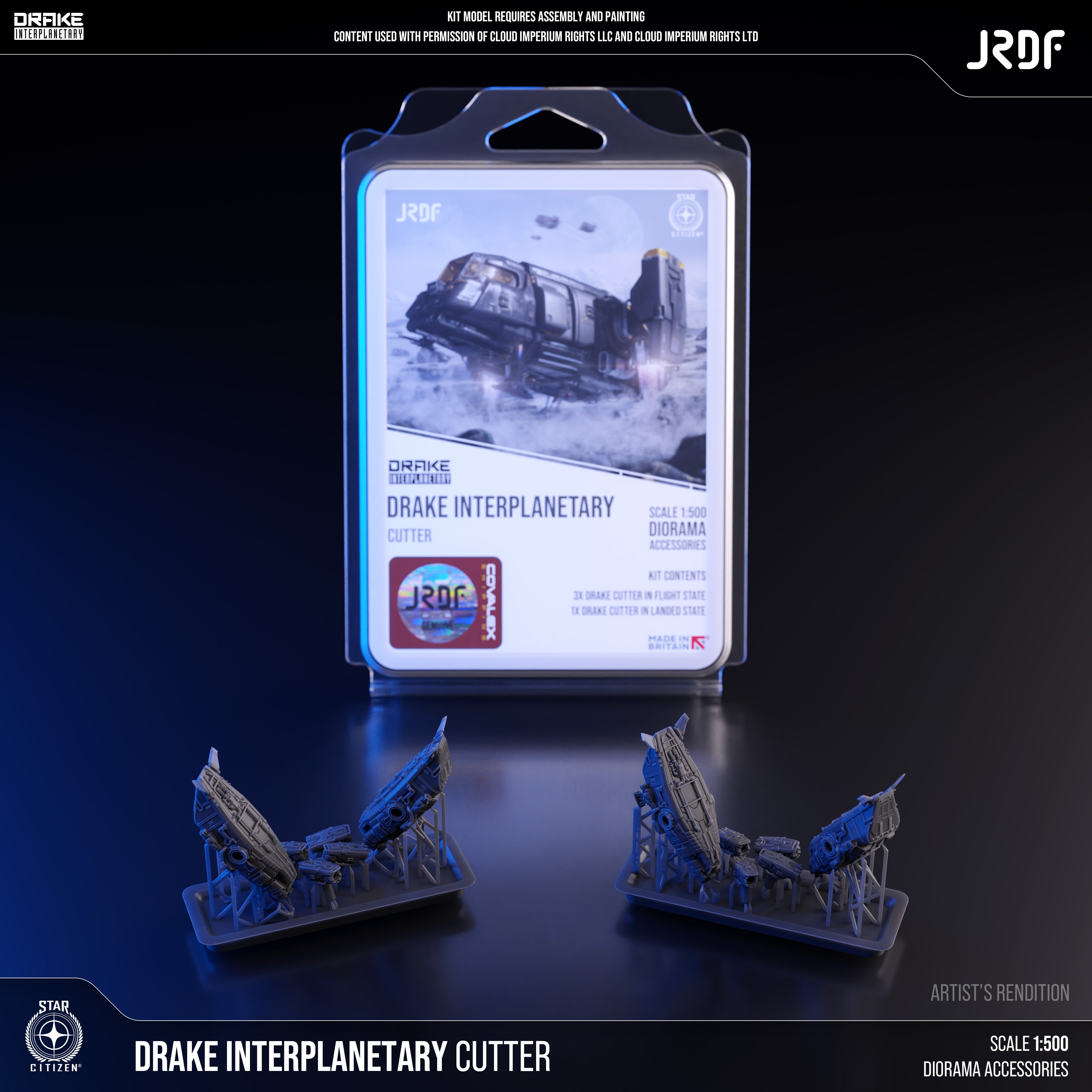 Cutter Diorama Kit (1:500) – JRDF